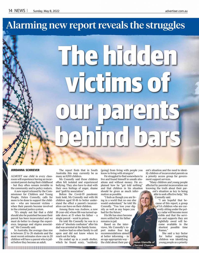 The victims of our parents behind bars