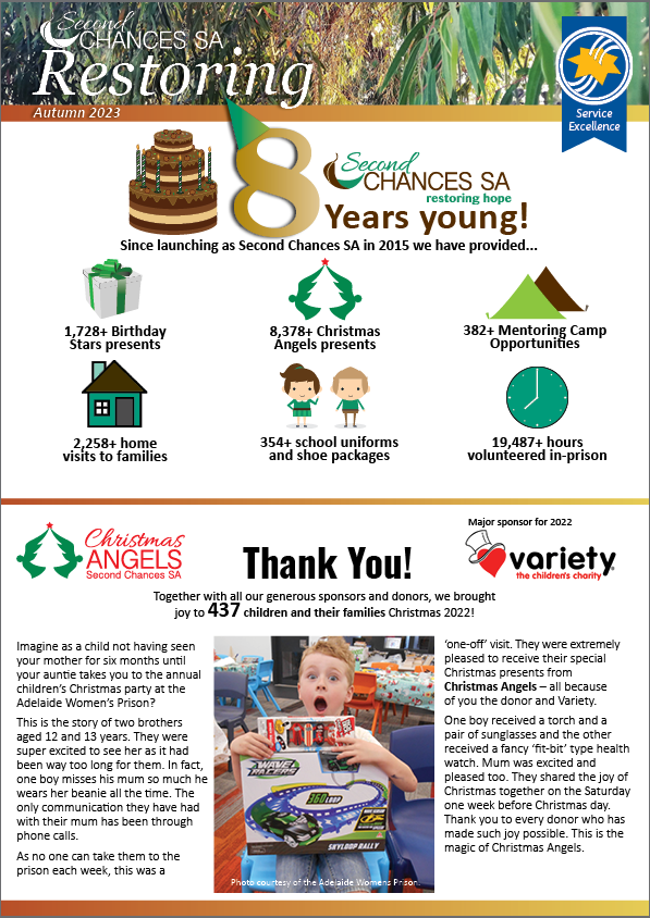 Restoring Newsletter Autumn 2023 Cover